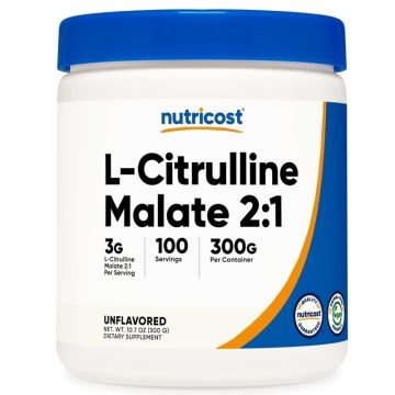 Nutricost Л-цитрулин малат 300 g