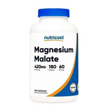 Nutricost Магнезий малат 140 мг х 180 капсули