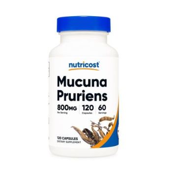 Nutricost Мукуна 400 мг х 120 капсули