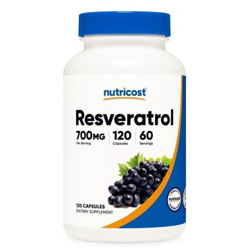 Nutricost Ресвератрол 350 мг х 120 капсули