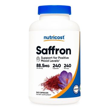 Nutricost Екстракт от шафран 88.5 мг х 240 капсули