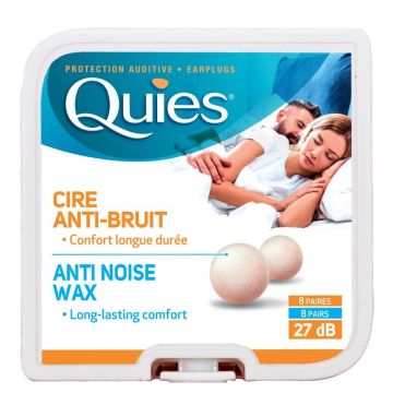 Quies Тапи за уши 27dB, еднократни, восъчни х 16 бр 