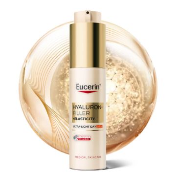 Eucerin Hyaluron-Filler + Elasticity Ултралека дневна грижа SPF50 50 мл