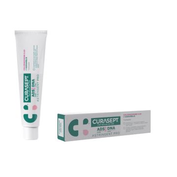 Curasept ADS NEW DNA ASTRINGENT PRO Паста за зъби против кървене с 0.2% хлорхексидин 200 мл