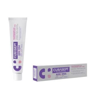 Curasept  ADS NEW DNA IMPLANT PRO Паста за зъби с 0.2% хлорхексидин и хиалурон 75 мл