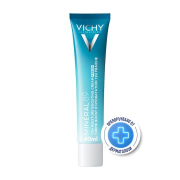 Vichy Mineral 89 Хидратиращ крем за лице за всеки тип кожа 40 мл Лимитирано предложение