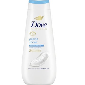 Dove Advanced Care Gentle scrub Ексфолиращ душ гел 400 мл