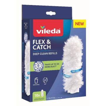 Vileda Flex & Catch Сменяеми пълнители (резерви) х 10 броя