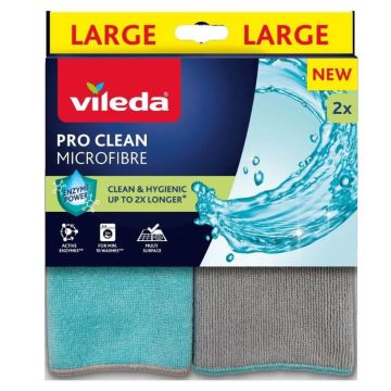 Vileda Pro Clean Микрофибърна кърпа х 2 броя