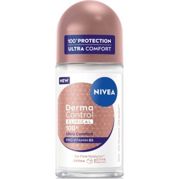 Nivea Derma Control Clinical Рол-он за жени 50 мл