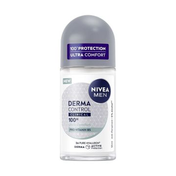 Nivea Derma Control Clinical Рол-он за мъже 50 мл