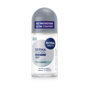 Nivea Derma Control Clinical Рол-он за мъже 50 мл