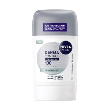 Nivea Derma Control Clinical Стик за мъже 50 мл