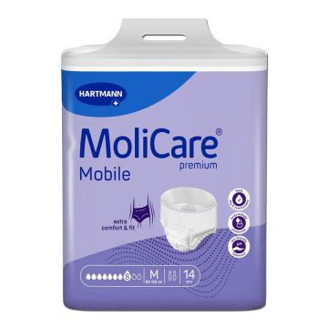 MoliCare premium Mobile M Гащи за възрастни при инконтиненция 14 бр