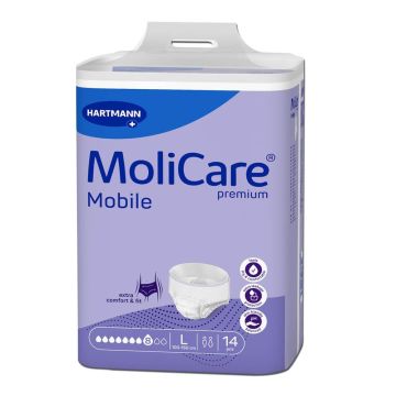 MoliCare premium Mobile M Гащи за възрастни при инконтиненция 14 бр