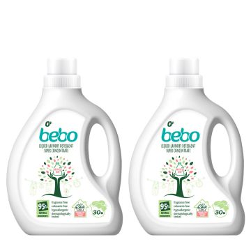 Bebo Еко Течен перилен препарат суперконцентрат 1.08 л х 2 бр Комплект