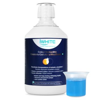 iWHITE Избелващa – коригираща цвета на зъбите вода за уста 500 мл