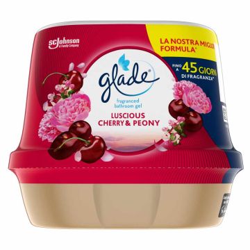 Glade Череша и божур гел ароматизатор за баня 180 г