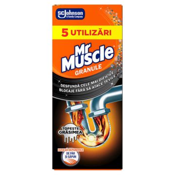 Mr. Muscle Препарат за отпушване на канали на гранули 250 г