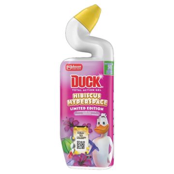 Duck Deep Action Течен почистващ гел за тоалетни чинии Хибискус 750 мл
