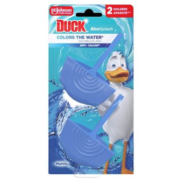 Duck Aqua Blue Хигиенизиращо тоалетно блокче Marine 2 х 36 г