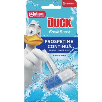 Duck Fresh Boost Ароматизиращо тоалетно блокче Marine Wave 16 г