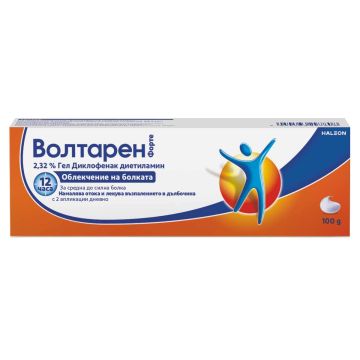 Волтарен Форте Гел Усилена формула за лечение на болка, възпаление и оток в ставите и мускулите 2.32% х 100 г GlaxoSmithKline