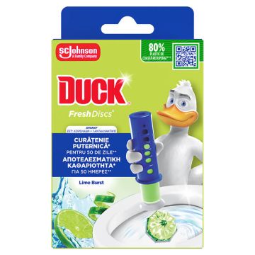 Duck Fresh Discs Гел дискове за тоалетна чиния Lime 36 мл