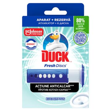 Duck Fresh Discs Гел дискове за тоалетна чиния Eucalyptus 36 мл