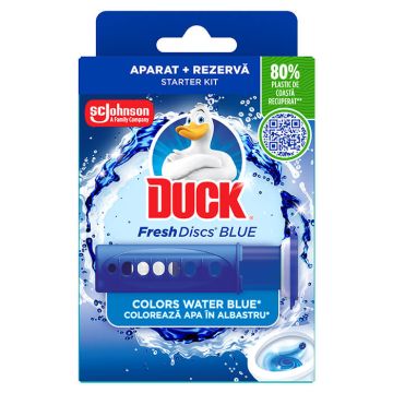 Duck Fresh Discs Гел дискове за тоалетна чиния Blue Water 36 мл