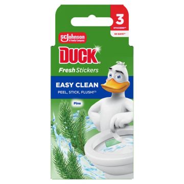 Duck Fresh Strips Свежи ленти освежител за тоалетна чиния Pine 27 г