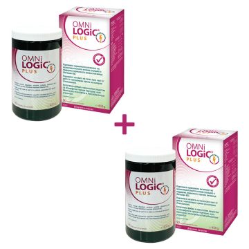 Omni Biotic Omni Logic Plus За добро храносмилане 2 х 450 г Комплект