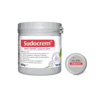My little sudocrem Судокрем 22 г + Sudocrem Multi-Expert Защитен крем 400 г Teva Комплект