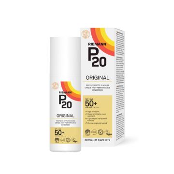 Riemann P20 Original Прозрачен слънцезащитен спрей SPF50+ 100 мл