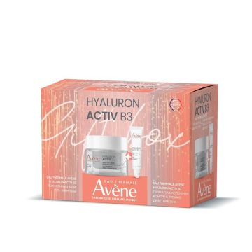 Avene Hyaluron Activ B3 Регенериращ аква гел-крем 50 мл + Avene Hyaluron Activ B3 Грижа за околоочен контур с тройно действие 15 мл Комплект