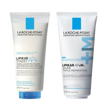La Roche-Posay Lipikar Семейна рутина за суха кожа, склонна към атопия