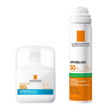La Roche-Posay Антелиос SPF рутина за лице с лека текстура