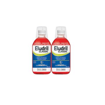 Eludril Classic Вода за уста 2 х 500 мл Комплект - Galen.bg Eludril Classic Вода за уста 2 х 500 мл Комплект