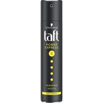Taft Power Express Бързосъхнещ лак за коса с мега силна фиксация 250 мл