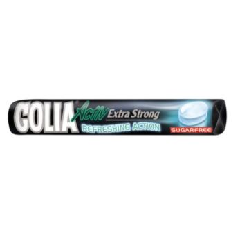 Golia Aktiv Extra Strong Бонбони при гърлобол Без захар 10 бр Perfetti Van Melle