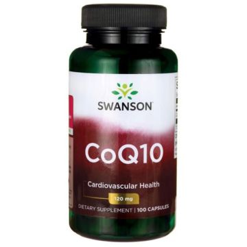 Swanson CoQ10 Коензим CoQ10 за сърцето 120 мг х100 капсули