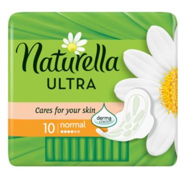 Naturella Ultra Normal Дневни дамски превръзки с лайка 10 бр