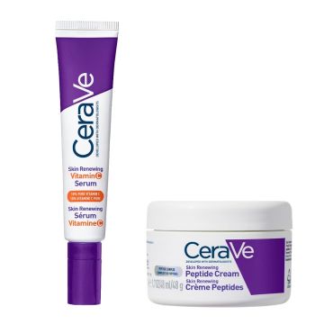 CeraVe възстановяваща рутина за фини линии и безжизнена кожа