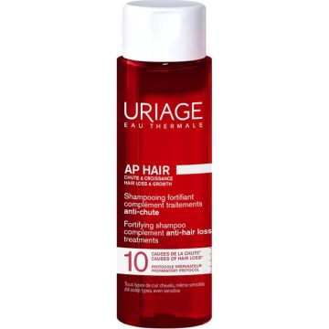 Uriage AP Hair Укрепващ шампоан против косопад и изтъняване с кофеин 200 мл
