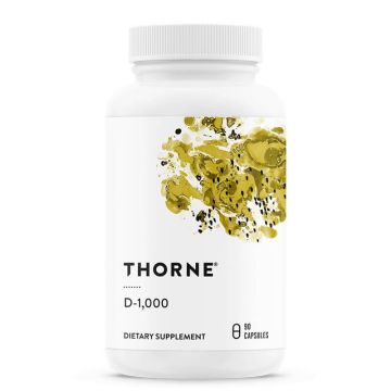 Thorne D-1000 Витамин D3 1000 IU (25 µg) х 90 капсули