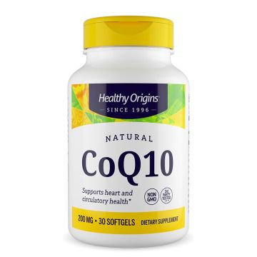 Healthy Origins Коензим Q10 200 мг х 30 капсули