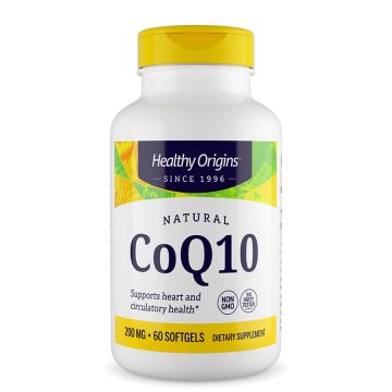 Healthy Origins Коензим Q10 200 мг х 60 капсули
