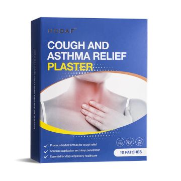 HODAF Cough And Asthma Relief Plaster Пластири за облекчаване на дишането (при кашлица и астма) х 10 бр