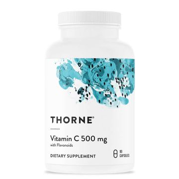 Thorne Vitamin C with Flavonoids Витамин Ц 500 мг + биофлаваноиди х 90 капсули