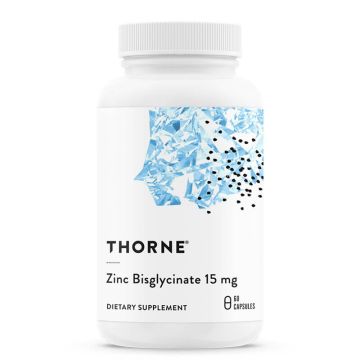 Thorne Zinc Bisglycinate Цинк (бисглицинат) 15 мг х 60 капсули